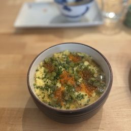 Scrambled egg rice dish Scrambled egg rice dish