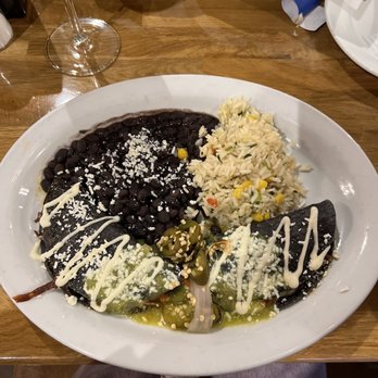 Blue Corn Harvest Bar and Grill - Pork enchiladas - Mexican Near Me - Leander, Texas Blue Corn Harvest Bar and Grill - Pork enchiladas - Mexican Near Me - Leander, Texas