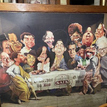 Galeto Sat's - Watch a picture of a bunch of famous people from Brazil artist comedian actors - Dive Bars Near Me - Rio de Janeiro, RJ Galeto Sat's - Watch a picture of a bunch of famous people from Brazil artist comedian actors - Dive Bars Near Me - Rio de Janeiro, RJ