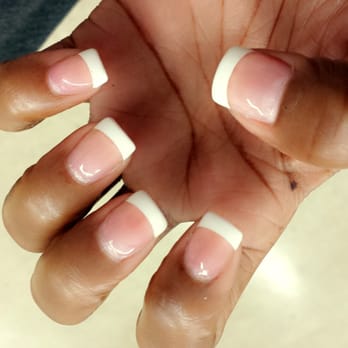 Pro Nails - Sorry for the late post but this is the before pic of when Kim painted the color over this french gel top coat - Nail Salons Near Me - Elk Grove, California Pro Nails - Sorry for the late post but this is the before pic of when Kim painted the color over this french gel top coat - Nail Salons Near Me - Elk Grove, California