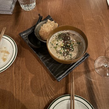 Yozora - truffle cremy miso soup - Japanese Near Me - San Antonio, Texas