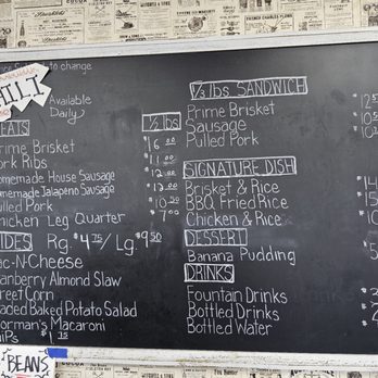 Brisket & Rice - Menu as of Feb 15, 2025 - Barbeque Near Me - Houston, Texas Brisket & Rice - Menu as of Feb 15, 2025 - Barbeque Near Me - Houston, Texas