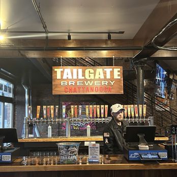 TailGate Brewery Chattanooga - Picture of the taps - Breweries Near Me - Chattanooga, Tennessee