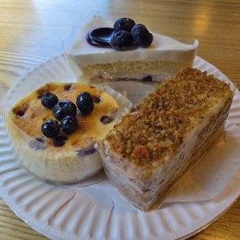 Juno Bakery & Cafe - Blueberry cheesecake, blueberry yogurt cake and carrot cake - Bakeries Near Me - Frederick, Maryland