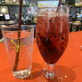 Snooze An A M Eatery - Blackberry Mint Limeade (w/ whiskey). - Breakfast & Brunch Near Me - Atlanta, Georgia Snooze An A M Eatery - Blackberry Mint Limeade (w/ whiskey). - Breakfast & Brunch Near Me - Atlanta, Georgia
