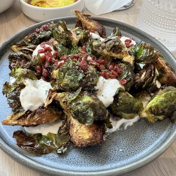 Zaytinya - Crispy Brussels Afelia - Greek Near Me - Washington, DC, District of Columbia
