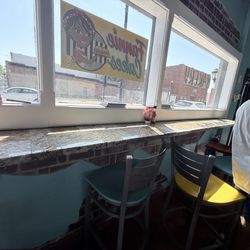 Fannie Cakes Bakery - Bar seat Window Area with 3 small tables