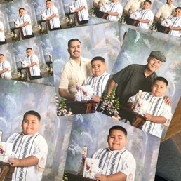 My grandson, son and husband during Michael's First Holy Communion! Gracias C&R! Hasta la próxima!!