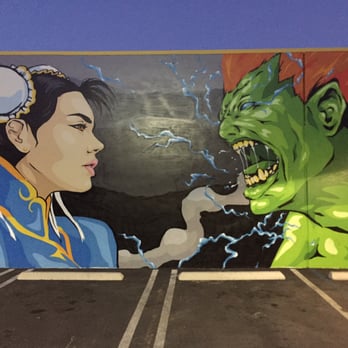 EightyTwo - Badass Street fighter 2 mural in the back! - Bars Near Me - Los Angeles, California EightyTwo - Badass Street fighter 2 mural in the back! - Bars Near Me - Los Angeles, California