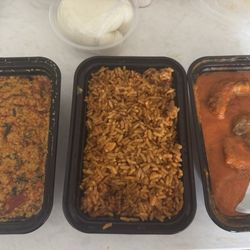 Buka - Jollof Rice, Egusi Soup, Red Stew