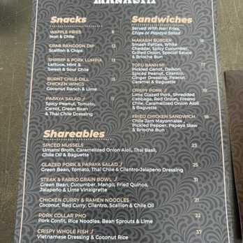Makasih - Food Menu - Pan Asian Near Me - Camarillo, California Makasih - Food Menu - Pan Asian Near Me - Camarillo, California