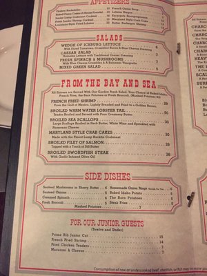 Menu photo 3 Aberdeen Barn Charlottesville, VA