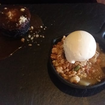 Sleepy Hollow Restaurant - Duo of puddings - British Near Me - Newtownabbey, BFS