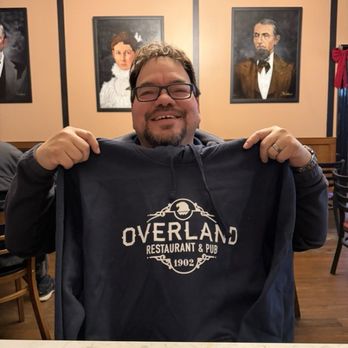 Overland Restaurant & Pub - Got a sweatshirt - Pubs Near Me - Gardnerville, Nevada