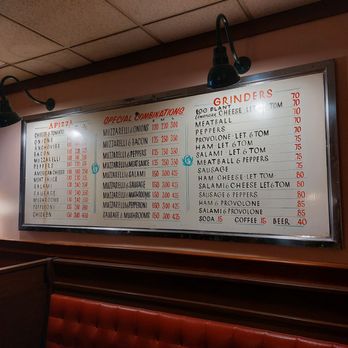 Modern Apizza - Old Menu - Pizza Near Me - New Haven, Connecticut