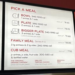 $11.60 for 3 entrees is a really good price $11.60 for 3 entrees is a really good price