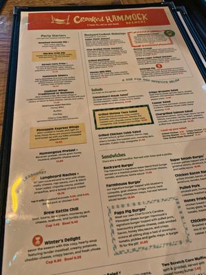 Menu photo 8 Crooked Hammock Brewery North Myrtle Beach, SC