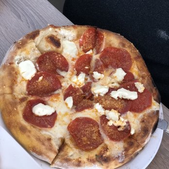 Pizza Nova - Pepperoni White Pizza - Pizza Near Me - San Diego, California Pizza Nova - Pepperoni White Pizza - Pizza Near Me - San Diego, California