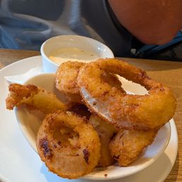 Terrible, undesirable onion rings. Terrible, undesirable onion rings.