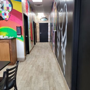 Paco’s Taqueria  - Looking down the hallway towards the restroom - Mexican Near Me - Indianapolis, Indiana
