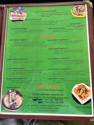 Menu photo 4 Mexico Lindo Clarksville, IN