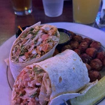 Third Rail Tavern - Buffalo chicken wrap - Bars Near Me - Chicago, Illinois Third Rail Tavern - Buffalo chicken wrap - Bars Near Me - Chicago, Illinois