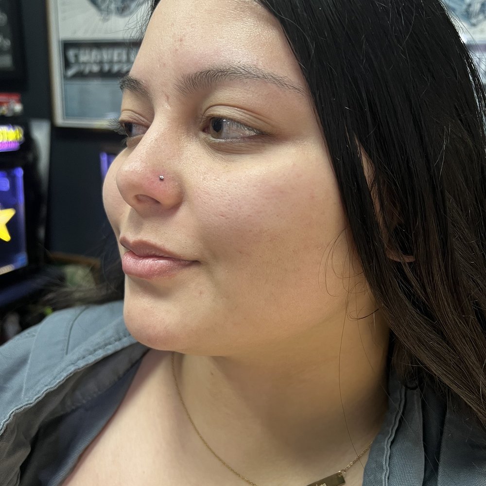 Gold Soulz Tattoo - Nose piercing! Exceptional - Tattoo Near Me - Las Vegas, Nevada