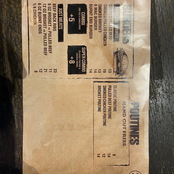 Moe's BBQ - Menu July 2021 - Barbeque Near Me - Ottawa, Ontario
