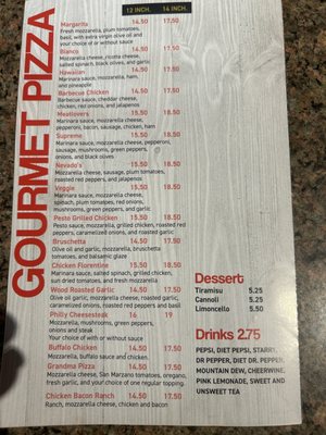 Menu photo 3 Nevados Pizza Conway, SC