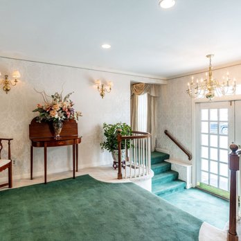 Robinson Funeral Home - The enlarged foyer that came with Robinson Funeral Home's 1989 expansion in Melrose, Massachusetts. - Funeral Services & Cemeteries Near Me - Melrose, Massachusetts Robinson Funeral Home - The enlarged foyer that came with Robinson Funeral Home's 1989 expansion in Melrose, Massachusetts. - Funeral Services & Cemeteries Near Me - Melrose, Massachusetts