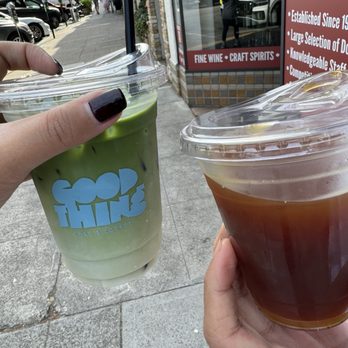 Goodthing Coffee - Matcha latte and iced americano - Coffee & Tea Near Me - Burlingame, California Goodthing Coffee - Matcha latte and iced americano - Coffee & Tea Near Me - Burlingame, California