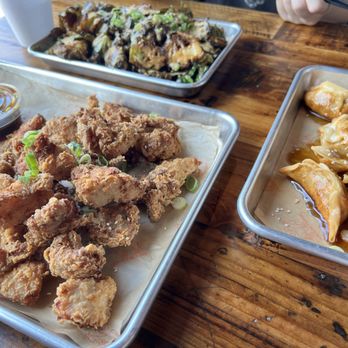 Donkey Mo’s - Nuggets and Dumplings and Brussel Sprouts - Korean Near Me - Austin, Texas Donkey Mo’s - Nuggets and Dumplings and Brussel Sprouts - Korean Near Me - Austin, Texas