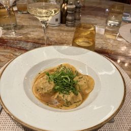 Duck ravioli Duck ravioli