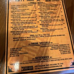 Menu Menu