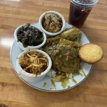 Mama Carol's Soulfood - Curry chicken, dressing, greens and chili - Southern Near Me - Anchorage, Alaska Mama Carol's Soulfood - Curry chicken, dressing, greens and chili - Southern Near Me - Anchorage, Alaska