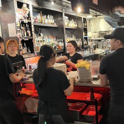 The Brick Kitchen + Lounge - Staff likes to stand around this area and chit chat