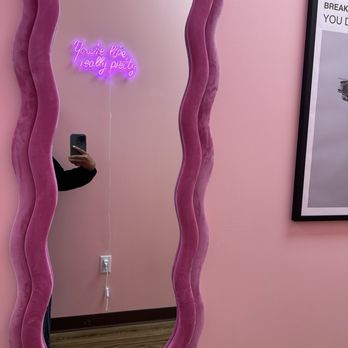 The Pink Parlor Ice Cream - Cute mirror and neon - Ice Cream & Frozen Yogurt Near Me - Saint Johns, Florida The Pink Parlor Ice Cream - Cute mirror and neon - Ice Cream & Frozen Yogurt Near Me - Saint Johns, Florida