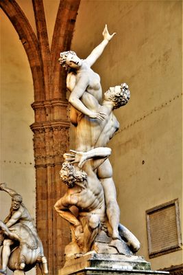 Loggia dei Lanzi by null