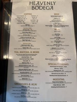 Menu photo 4 Heavenly Bodega San Diego, CA Menu photo 4 Heavenly Bodega San Diego, CA