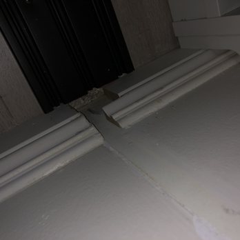 California Closets - Pasadena - Wall damage and hole under the slider, again. - Interior Design Near Me - Pasadena, California