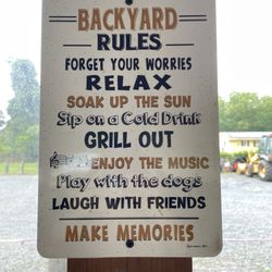 Rick’s Backyard BBQ - Some good advice while you enjoy your meal