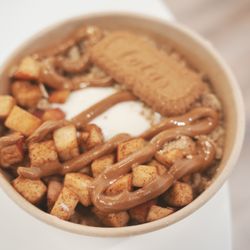 Brown Sugar Oats - Apple Cobbler. So tasty! Cookie butter is my new favorite flavor. Highly recommend.