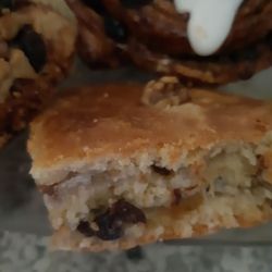 Steeles Bakery - Georgian baklawa. Raisins, coconut - I've never had anything like this before. Rich. Can't have more than 2 forkfuls at a time. Delicious.