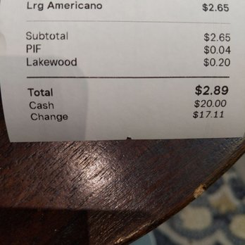 Kataluma Chai - Pretty solid price for an Americano when all other prices have gone up. - Coffee & Tea Near Me - Lakewood, Colorado Kataluma Chai - Pretty solid price for an Americano when all other prices have gone up. - Coffee & Tea Near Me - Lakewood, Colorado