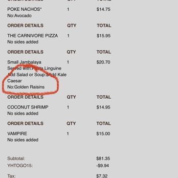 Yard House - YARD HOUSE CANNOT FOLLOW DIRECTIONS! - Vegetarian Near Me - Burbank, California