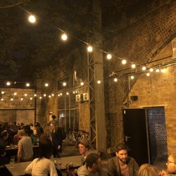 Hackney Church Brew Co - Backyard! I love it.