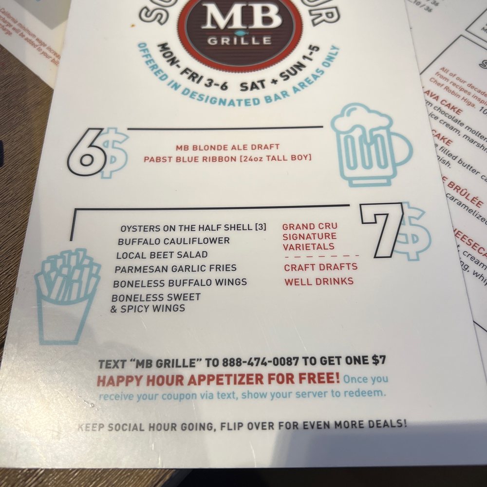 MB Grille - More Happy Hour!! Cheers - New American Near Me - Simi Valley, California MB Grille - More Happy Hour!! Cheers - New American Near Me - Simi Valley, California