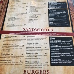Smokehouse Tap & Grill - Menu