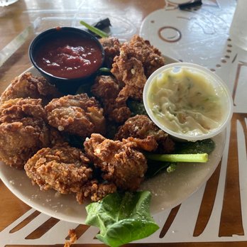 Th Cinder Bar & Grill - Fried oysters. I already ate 4! - Burgers Near Me - East Stroudsburg, Pennsylvania Th Cinder Bar & Grill - Fried oysters. I already ate 4! - Burgers Near Me - East Stroudsburg, Pennsylvania