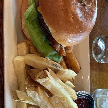 Puerto 27 Peruvian Kitchen & Pisco Bar - Puerto Burger (no egg and plátano on the side) - Peruvian Near Me - Pacifica, California Puerto 27 Peruvian Kitchen & Pisco Bar - Puerto Burger (no egg and plátano on the side) - Peruvian Near Me - Pacifica, California